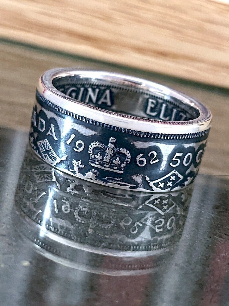 Мастерица превращает монеты в кельтские кольца мастерство,своими руками,творчество,украшения