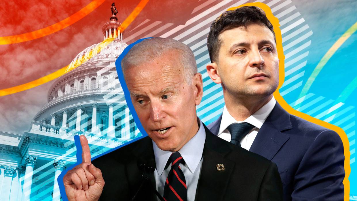 Байден провел переговоры с Зеленским