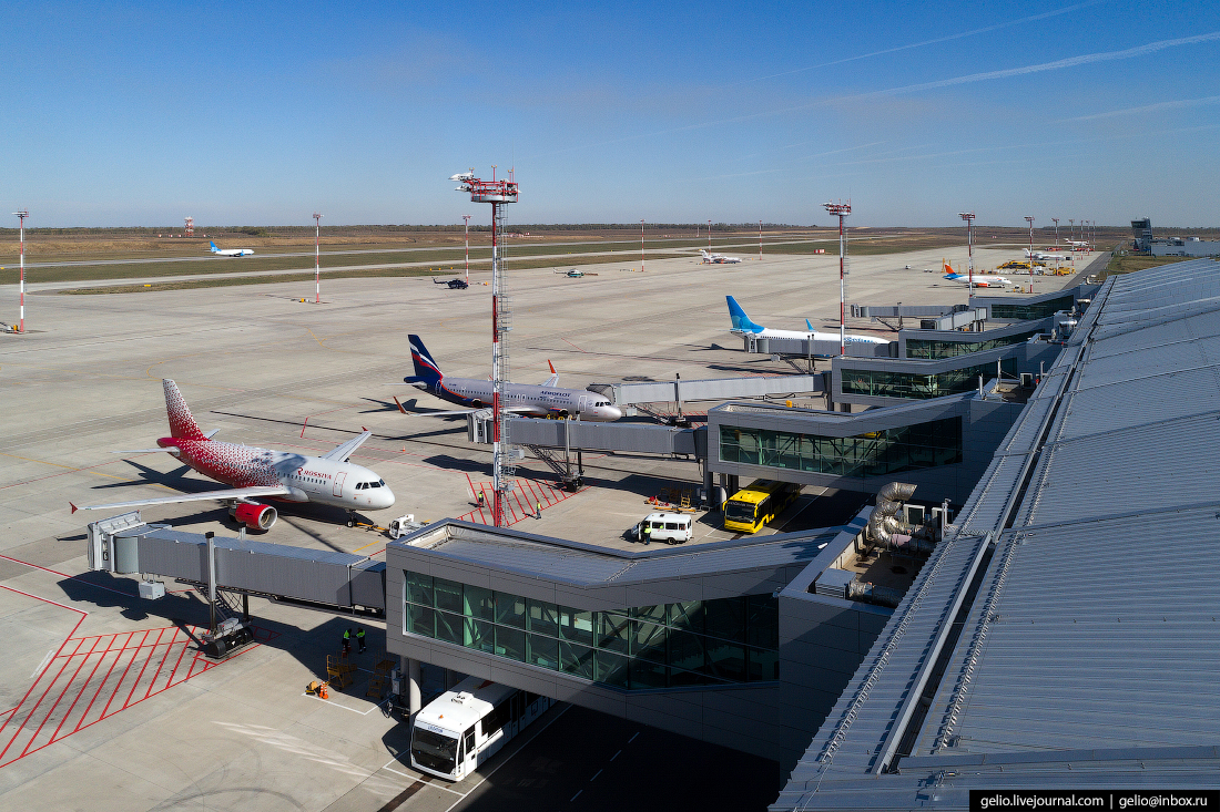 Новый аэропорт Платов  : первый в России аэропорт, построенный с нуля аэропорт платов,аэропорты,Ростов-на-Дону,фоторепортаж