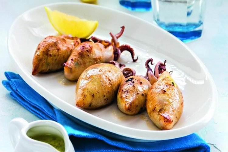 20 отличных рецептов фаршированных кальмаров кулинария,рецепты,рыбные блюда