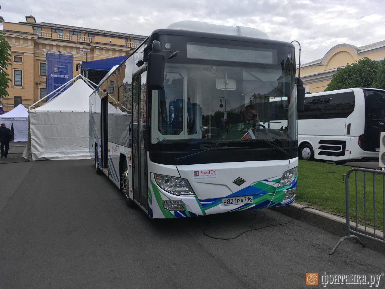 Международный транспортный фестиваль в Санкт Петербурге: на  каких автобусах  мы будем ездить городской транспорт,Россия