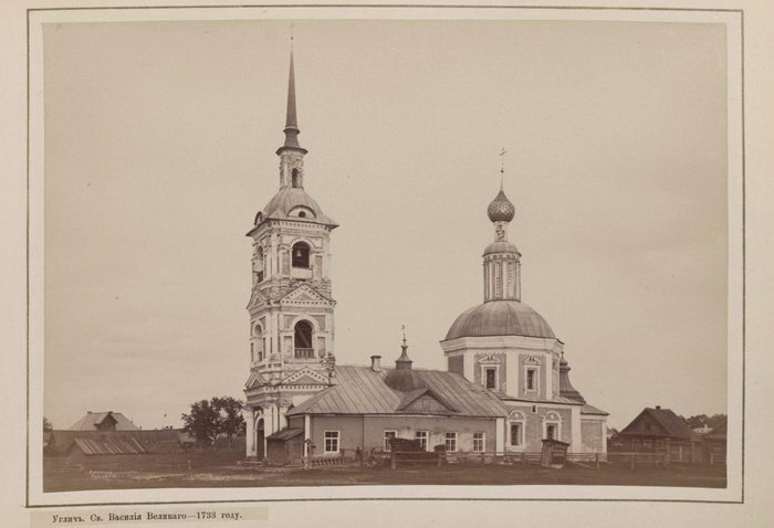 Храмы Углича в фотографиях XIX века Храмы Углича в фотографиях XIX века