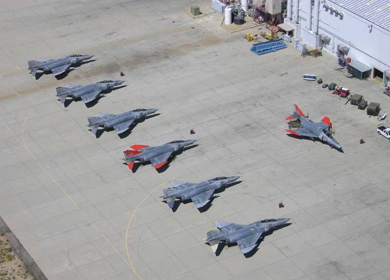 Американские самолёты-мишени и прорыватели ПВО, созданные на базе снятых с вооружения истребителей ввс,оружие