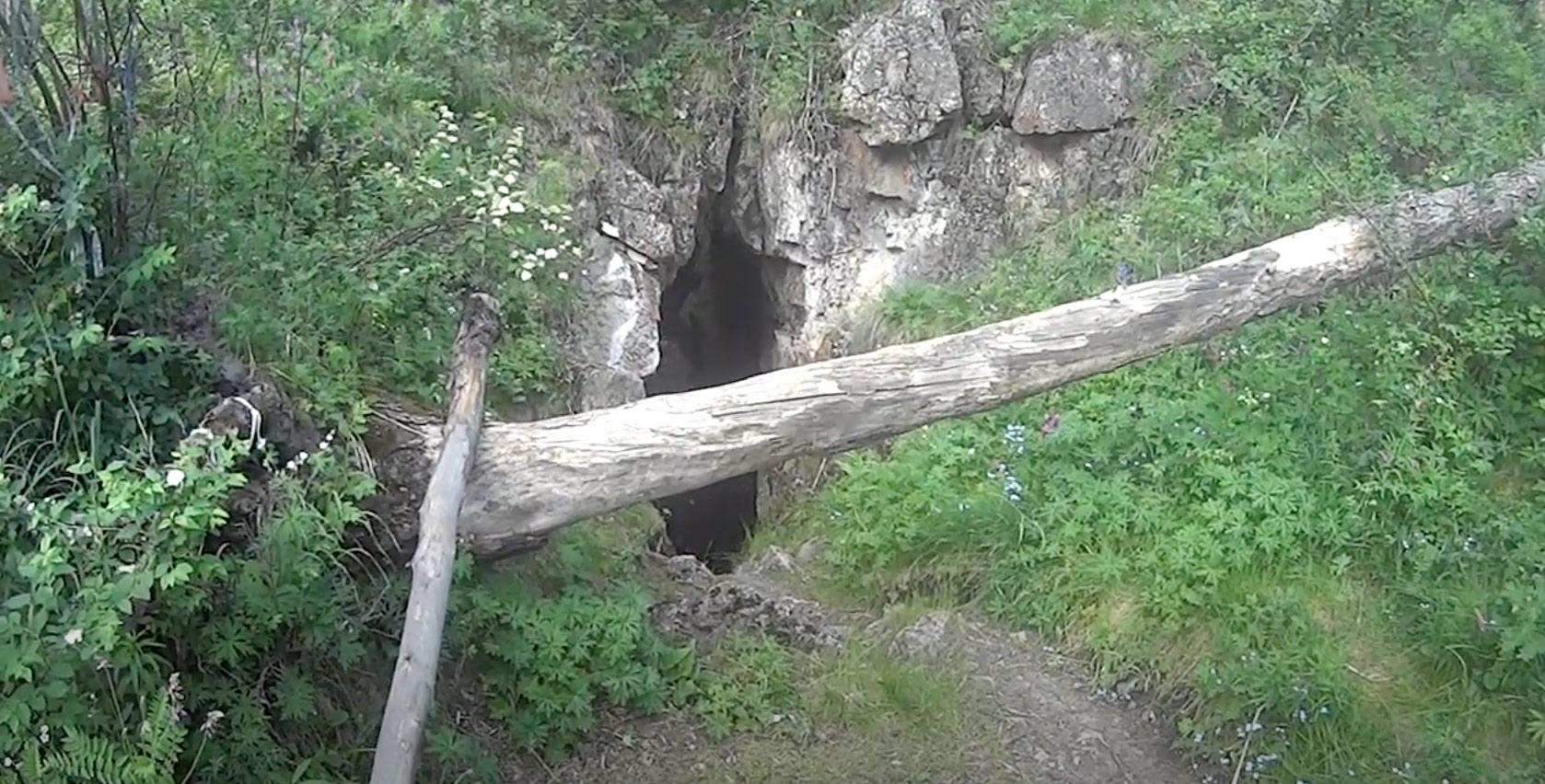 Пещера чёрного дьявола Сибирь
