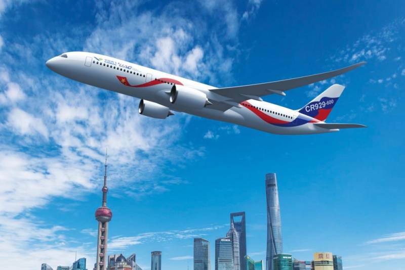 Контрольные точки. Китайско-российский самолёт CR929 собирается в небо ввс