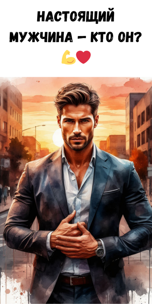 Настоящий мужчина — кто он?  ❤️