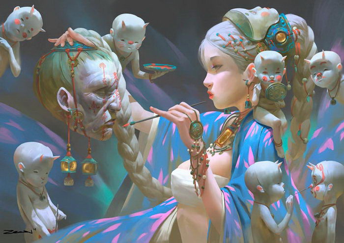 Странные картины ZeenChin Странные картины ZeenChin