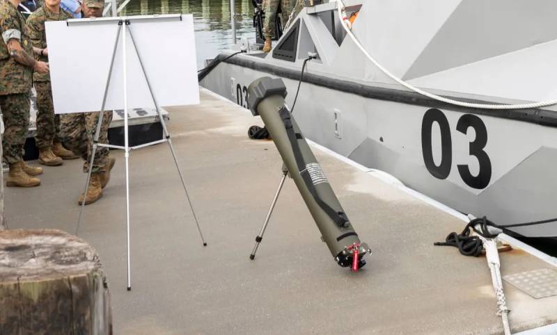 Безэкипажный катер с беспилотниками-камикадзе. КМП США продолжает программу LRUSV Безэкипажный катер с беспилотниками-камикадзе. КМП США продолжает программу LRUSV оружие