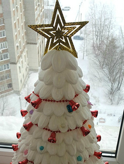 Ёлочки- СУПЕР! Можно сделать к Новому году. handmake,мастер-классы,поделки своими руками,разное