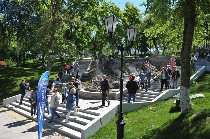 Струковский сад открылся в Самаре после реконструкции Хорошие, добрые, новости, россия, фоторепортаж