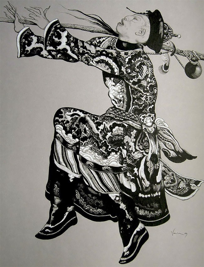 Смесь невинности, красоты, и упадка в работах Вани Журавлева 