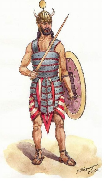 Шердан личной гвардии Рамзеса II
