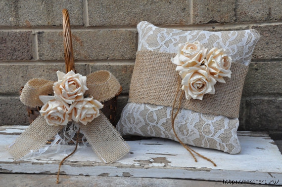 Великолепная мешковина! декор