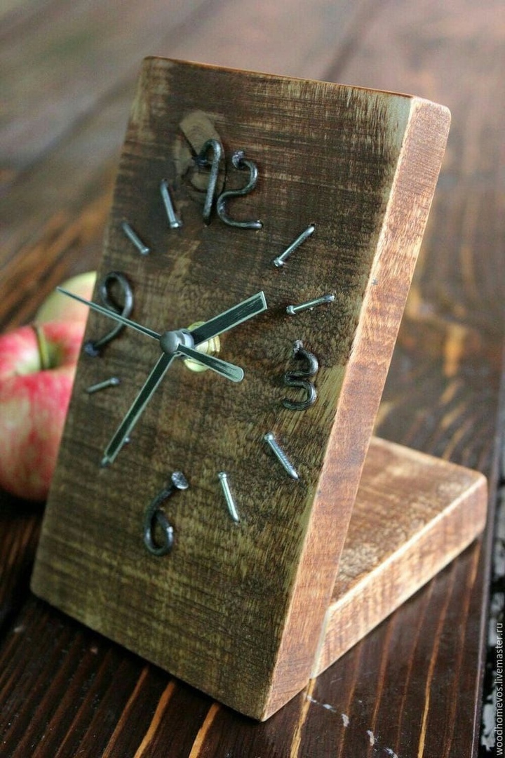Часы из дерева декор,идеи и вдохновение