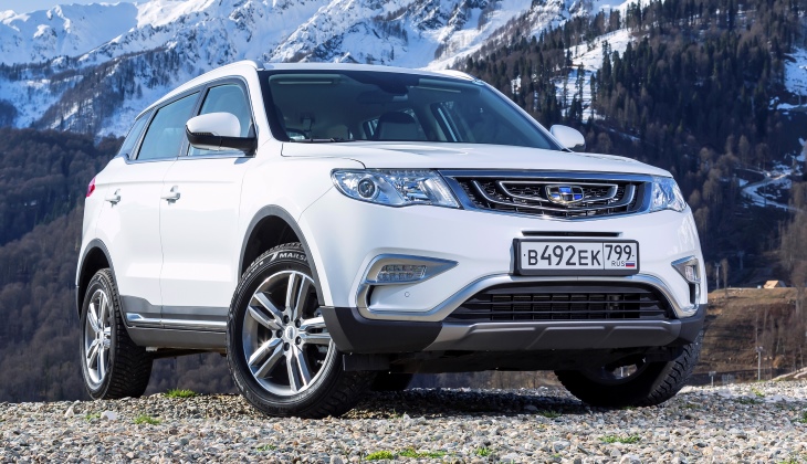 Китаец за полтора миллиона: Geely Atlas с турбомотором