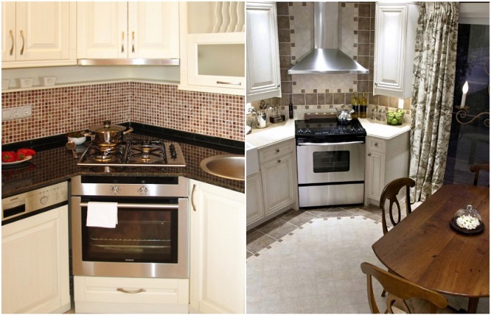 9 идей, как задействовать кухонный угол, чтобы не пропадало полезное место идеи для дома,интерьер и дизайн