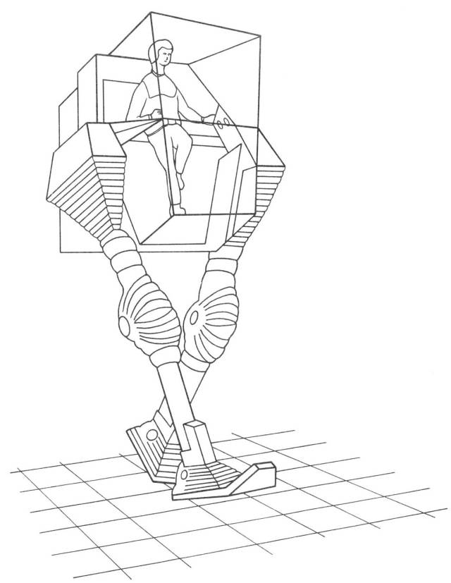 Шагающие грузовики для американской армии оружие