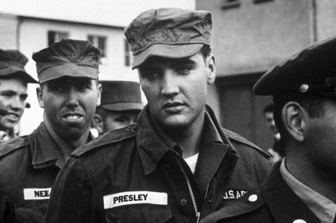Элвис в армии 1958