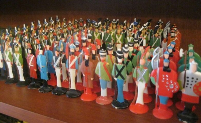 Военные игрушки из СССР 