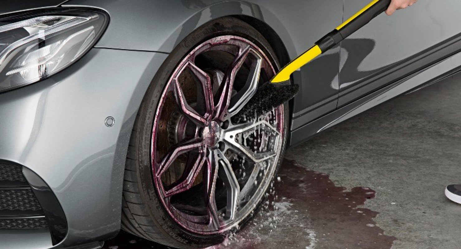 Сравнение разных средств для очистки колесных дисков