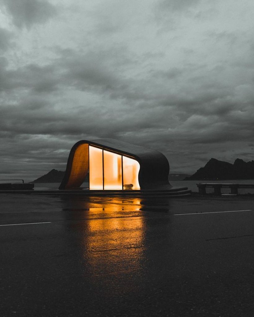 В Норвегии построили самый красивый общественный туалет в мире архитектура,Путешествия,фото