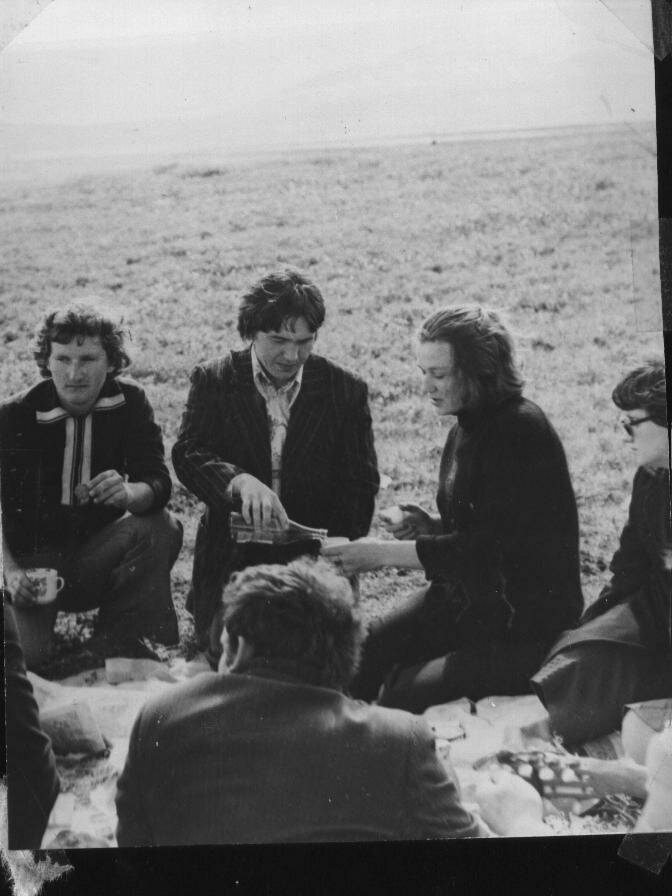 Душевные фотографии советских застолий Душевные фотографии советских застолий