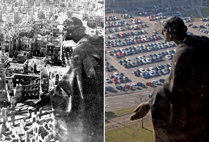 Вид с одного ракурса на одну территорию, но в разном времени - некоторые районы изменились кардинально. /Фото: insider.com Вид с одного ракурса на одну территорию, но в разном времени - некоторые районы изменились кардинально. /Фото: insider.com