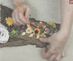 Как сделать семейный оберег с птицей счастья и денежным мешком. Подарок молодоженам на свадьбу. 