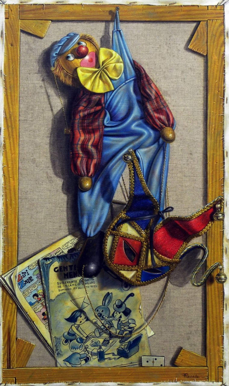 Сказка о старых вещах. Художник Ricardo Renedo.