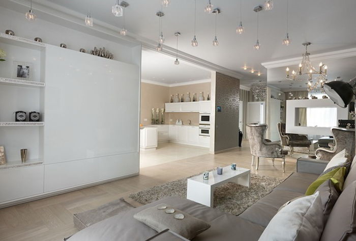 Красивые и нежные апартаменты – в них хочется жить интерьер и дизайн,Уют и комфорт
