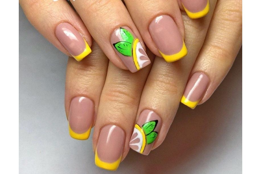 Модный френч красота