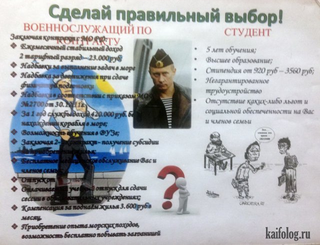 Весенний призыв продолжается (40 приколов)