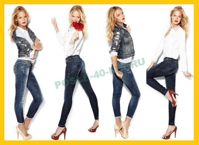 модные джинсы для женщин 40 лет