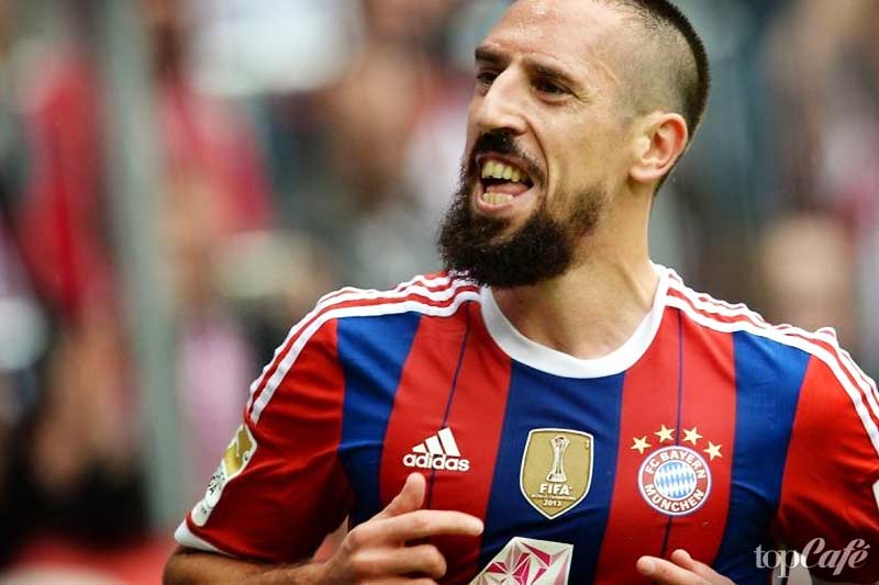 Франк Рибери - один из популярных мусульманских футболистов