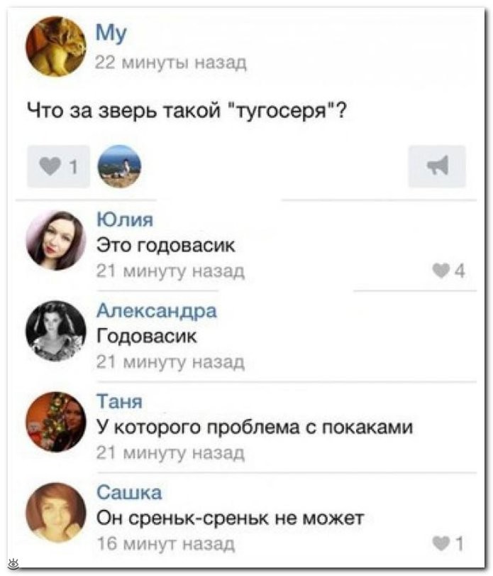 Смешные комментарии из социальных сетей соцсети, юмор