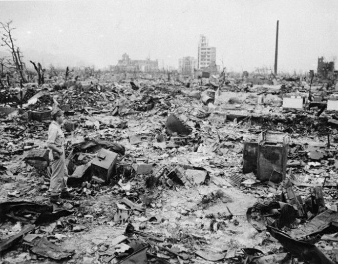 Хиросима и Нагасаки после падения атомной бомбы