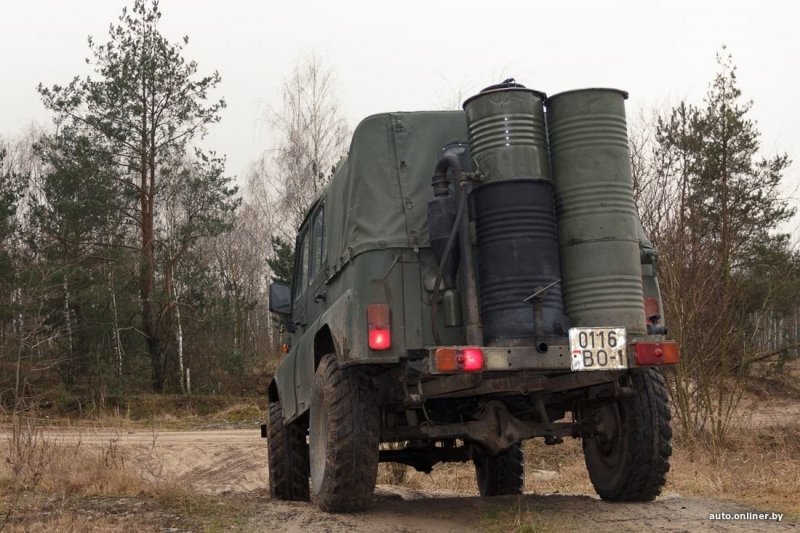 Белорус ездит на УАЗике, работающем на дровах авто, автомобиль на дровах, газогенератор, самоделка, уаз