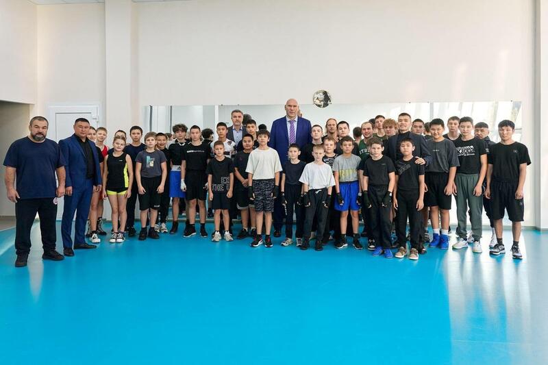 Николай Валуев посетил Республику Алтай / Фото:  t.me/asprokopyev