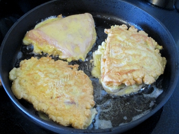 Жарим куриные отбивные