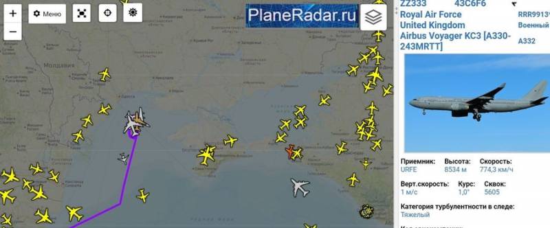 Угроза растет: у берегов Крыма работают сразу пять самолетов НАТО Новости