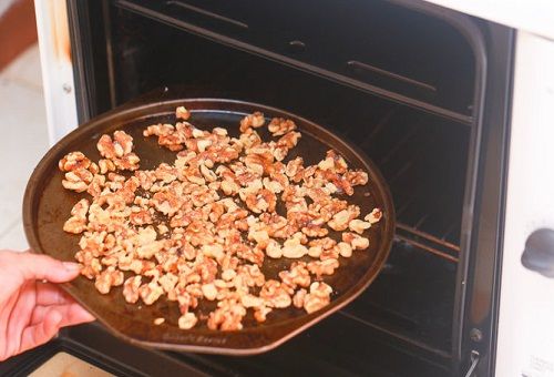 сушка грецких орехов в духовке