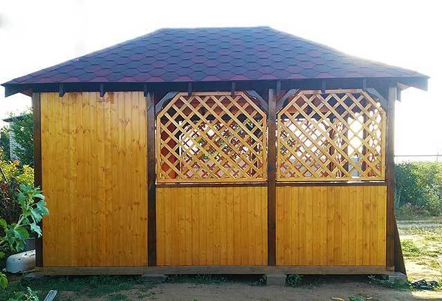 Беседка для дачи — быстро красиво и все своими руками Беседка для дачи — быстро красиво и все своими руками идеи,самоделкин,сделай сам,советы