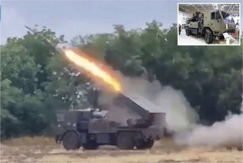 Чешская РСЗО BM-21 MT Striga на Украине оружие