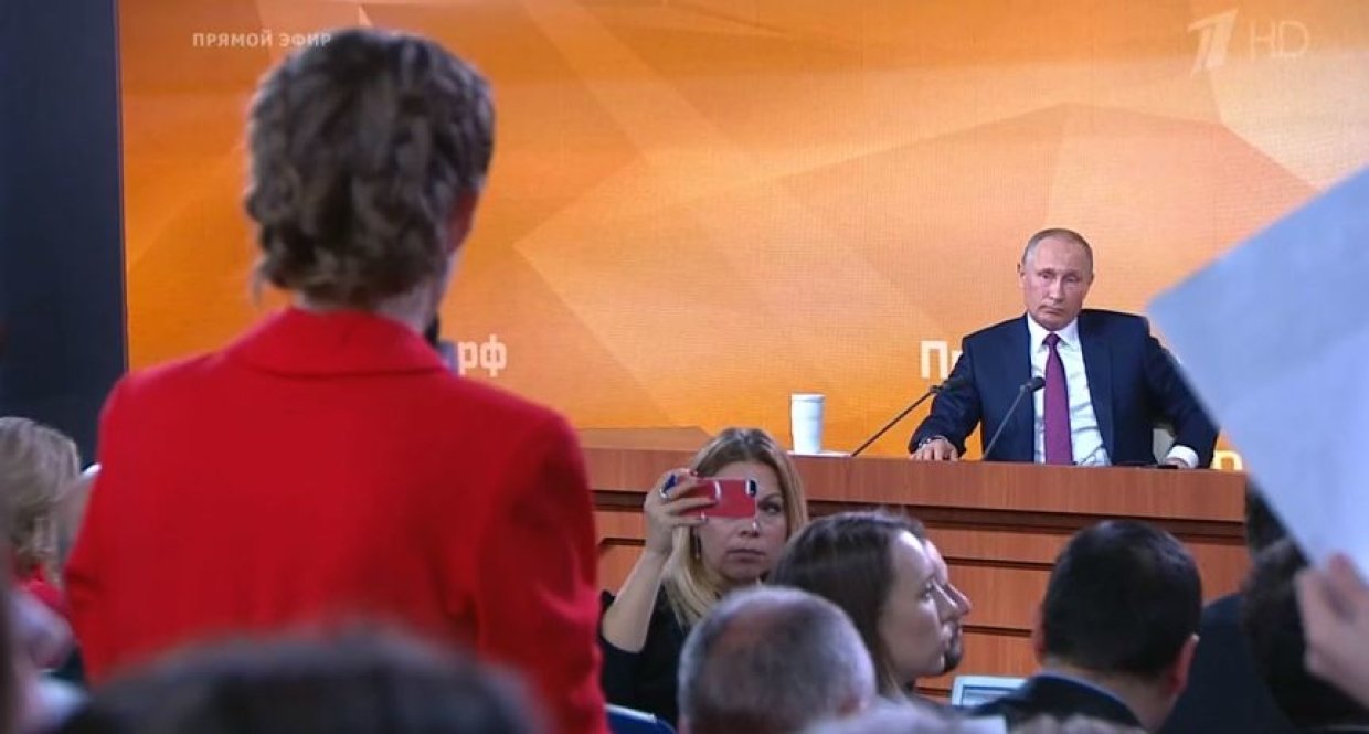 «Хотим, Владимир Владимирович»: Собчак ответила на вопрос Путина о «бегающих Саакашвили»
