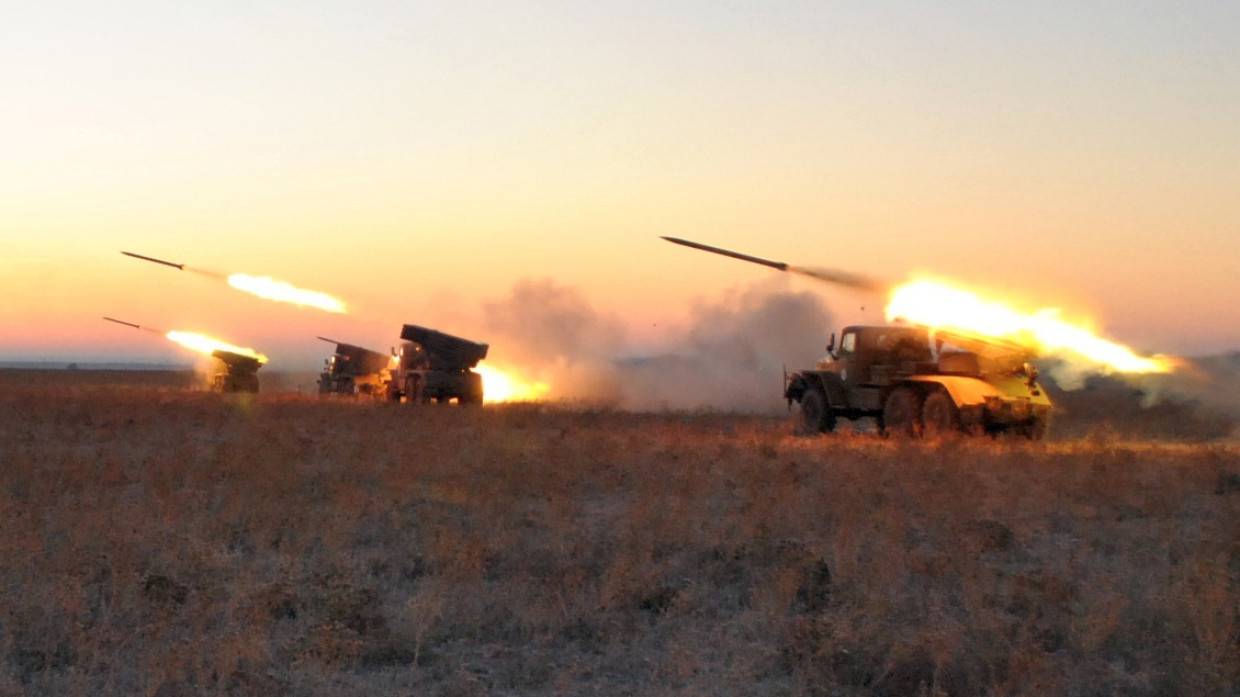 Украинцы нервно отреагировали на стрельбу из «Градов» в сторону Крыма