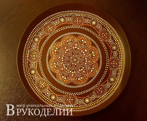 тарелка роспись