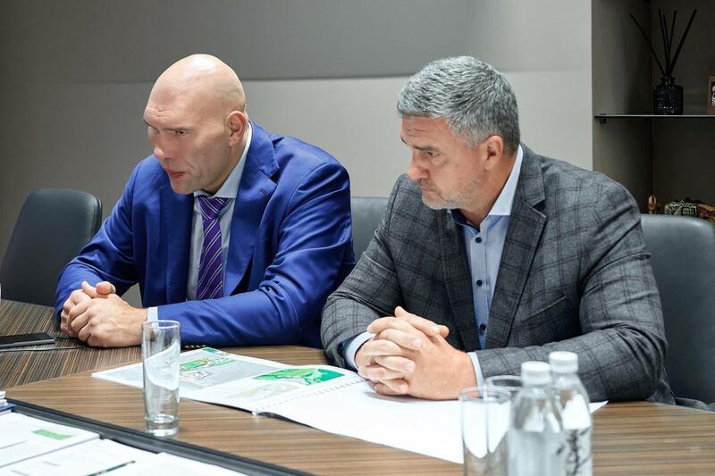 Николай Валуев посетил Республику Алтай / Фото:  t.me/asprokopyev