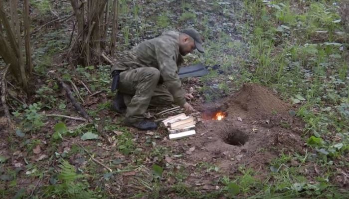 «Военная тайна»: как со знанием дела развести бездымный костер разведчика туризм