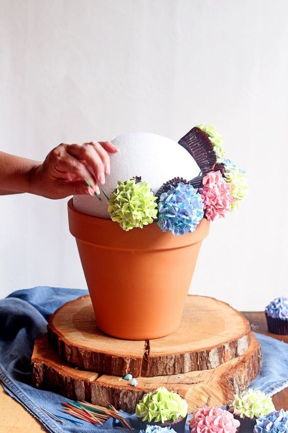 Букеты из пирожных капкейков: 30 оригинальных идей подарков! выпечка,идеи и вдохновение