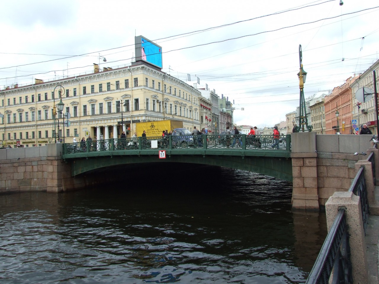 зеленый мост санкт петербург